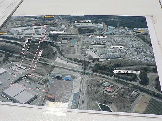 トヨタ 東富士試験場周辺地図