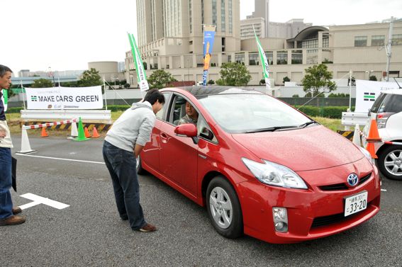 母と子の楽ラク運転講習会 2009年 プリウス