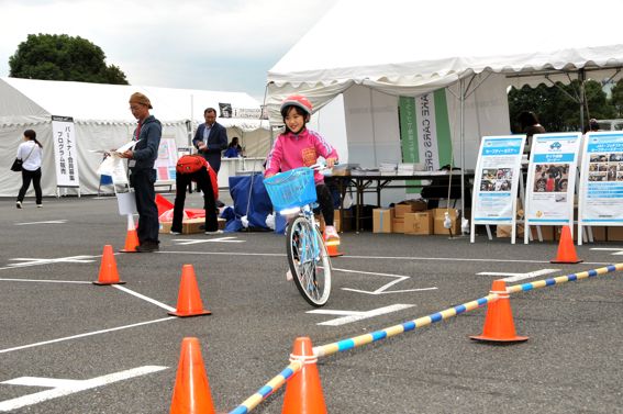 母と子の楽ラク運転講習会 2009年 自転車