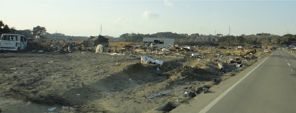 東日本大震災活動 被災地