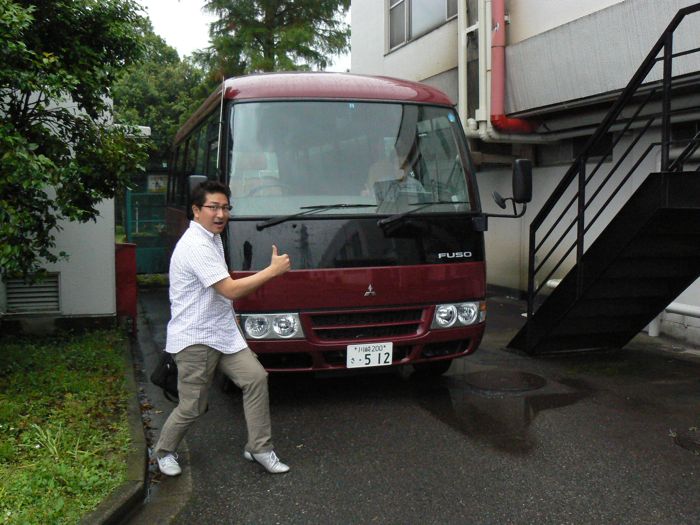 三菱ふそうトラック・バス ローザ & 西村直人会員、近田茂会員