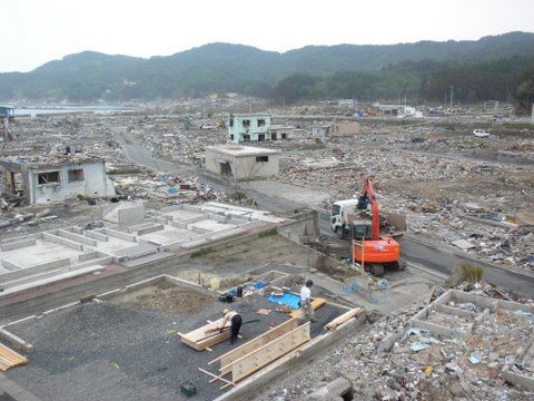 東日本大震災活動 ガレキ撤去