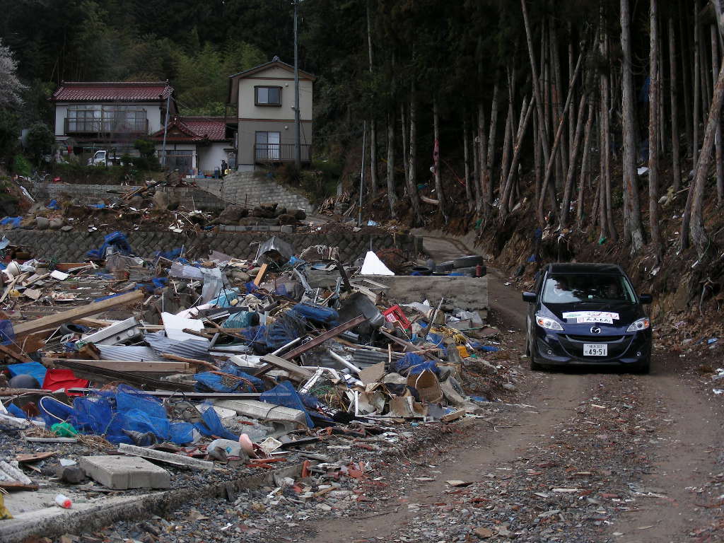 東日本大震災活動 被災地