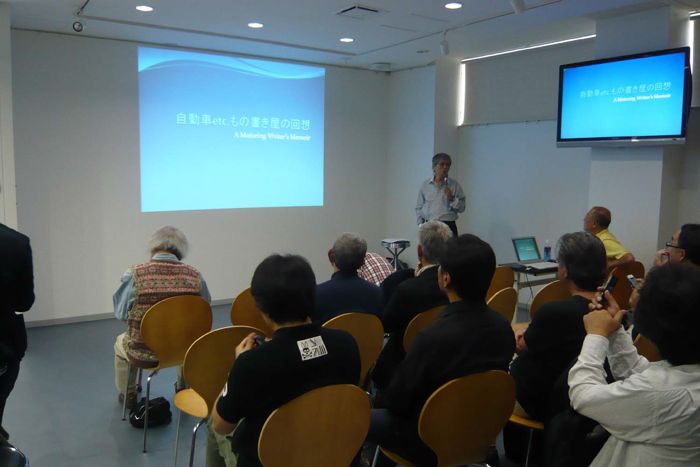 山口さん講話会風景