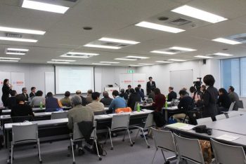 ボッシュの自動運転に関する技術勉強会 全体風景