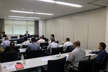 国土交通省　ITSに関する最近の動向説明会風景