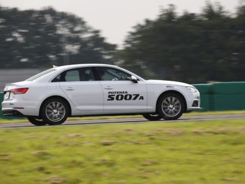 ブリヂストン「POTENZA S007A」試乗会 風景