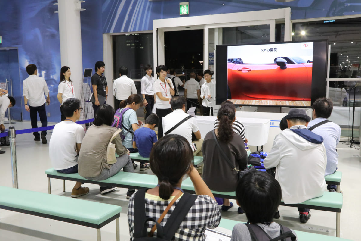 東京モーターフェス2018 女性向けビギナードライバー運転講習 講習風景