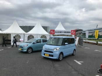 2018年 みんなの楽ラク運転講習会 車両