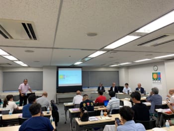 東京モーターショー説明会 風景