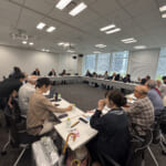 日産自動車CEOエスピノーサ氏とAJAJメンバーとの意見交換会 風景